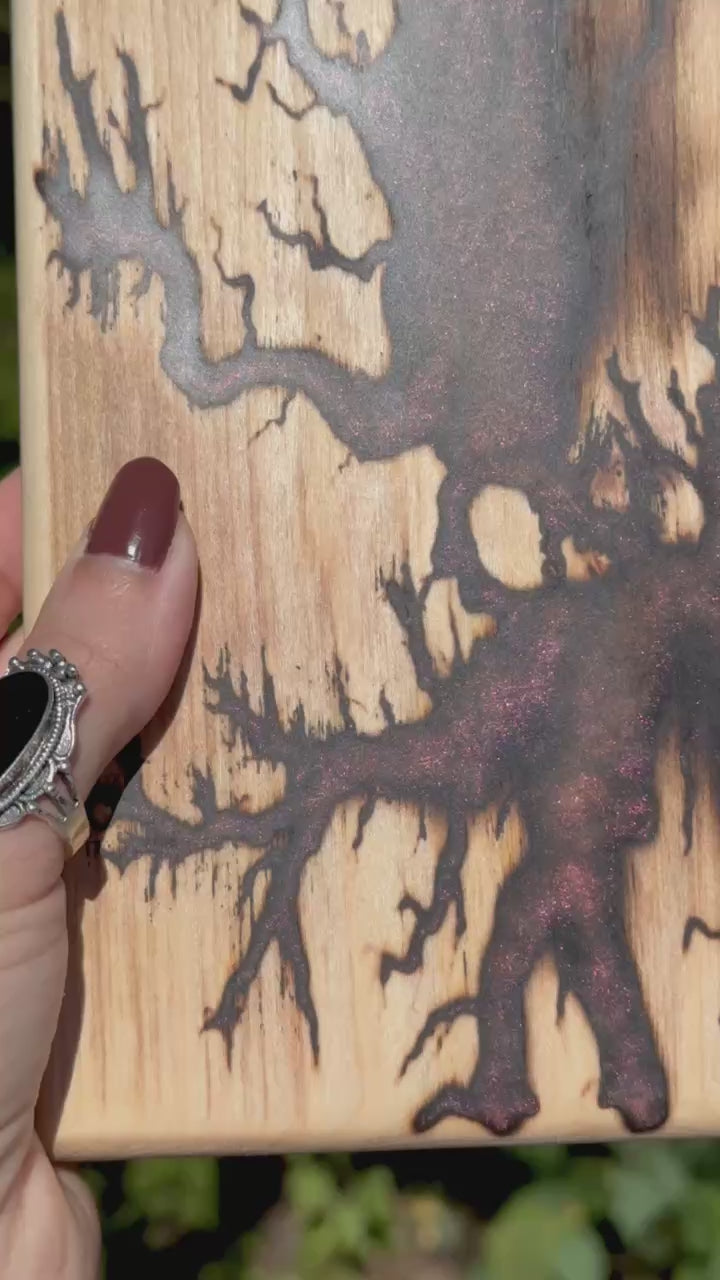 witch light fractal burned board color shift 